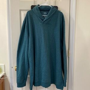 Men’s Teal Sweater - Size 4XL Tall - Croft & Barrow